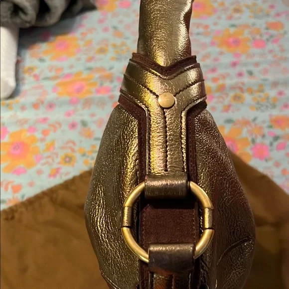 FLASH SALE🔥🔥RARE💕TOM FORD X YSL💗MOMBASA METALLIC GOLD BAG💗💗💗 - Picture 3 of 14